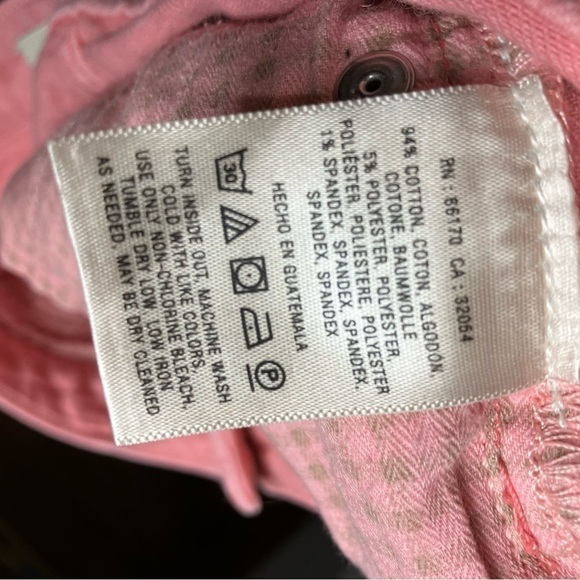 Pilcro and the letter press peach stet shorts size 29 - Picture 6 of 6